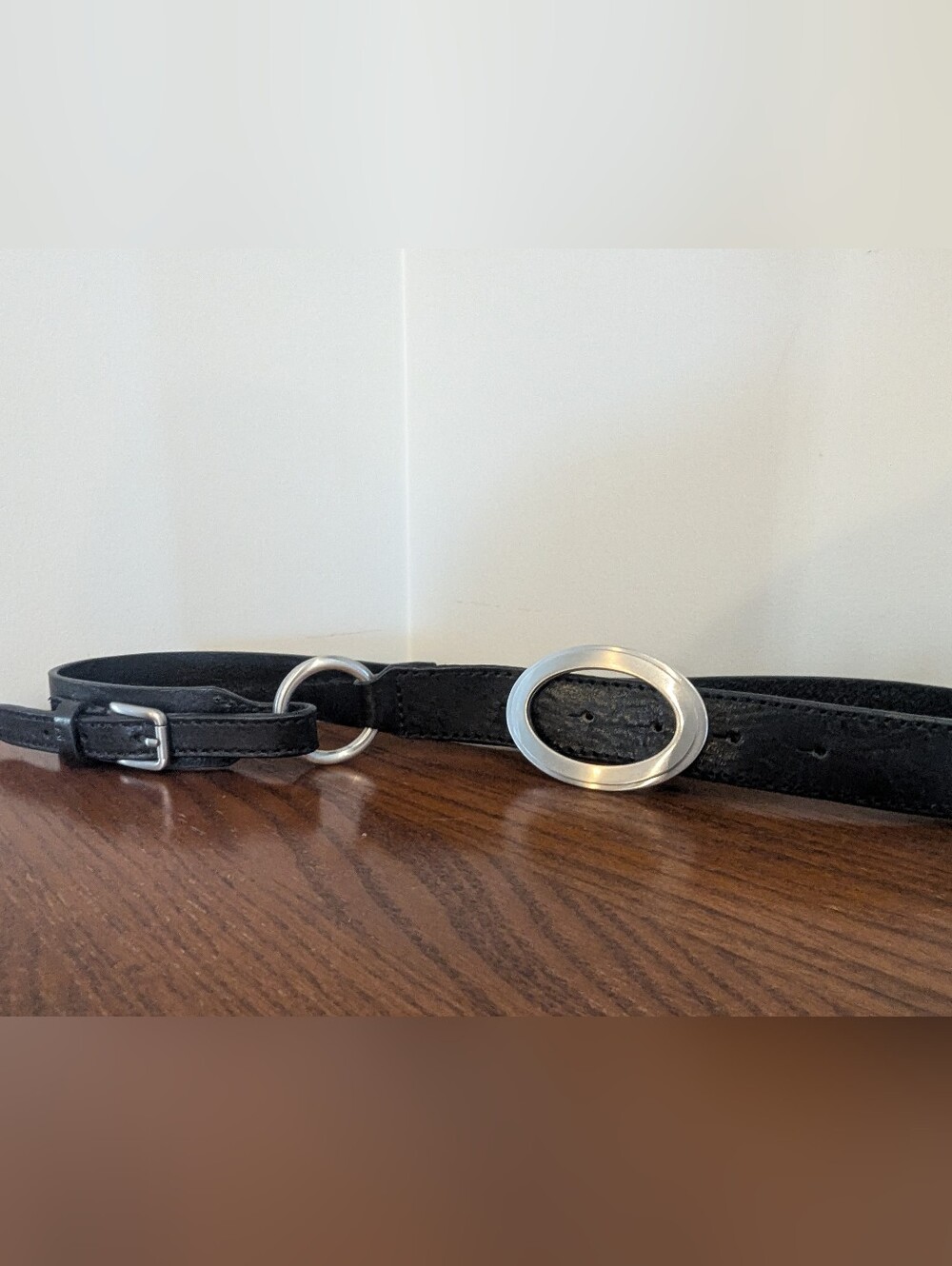 Y2K Vintage Jacob Leather Hip Belt Convertible Waist Belt, Made In Canada Size S - Picture 9 of 14